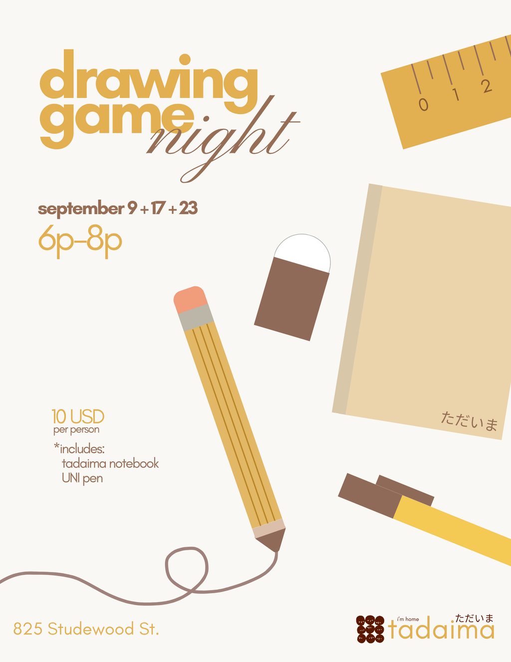 Drawing Game Night