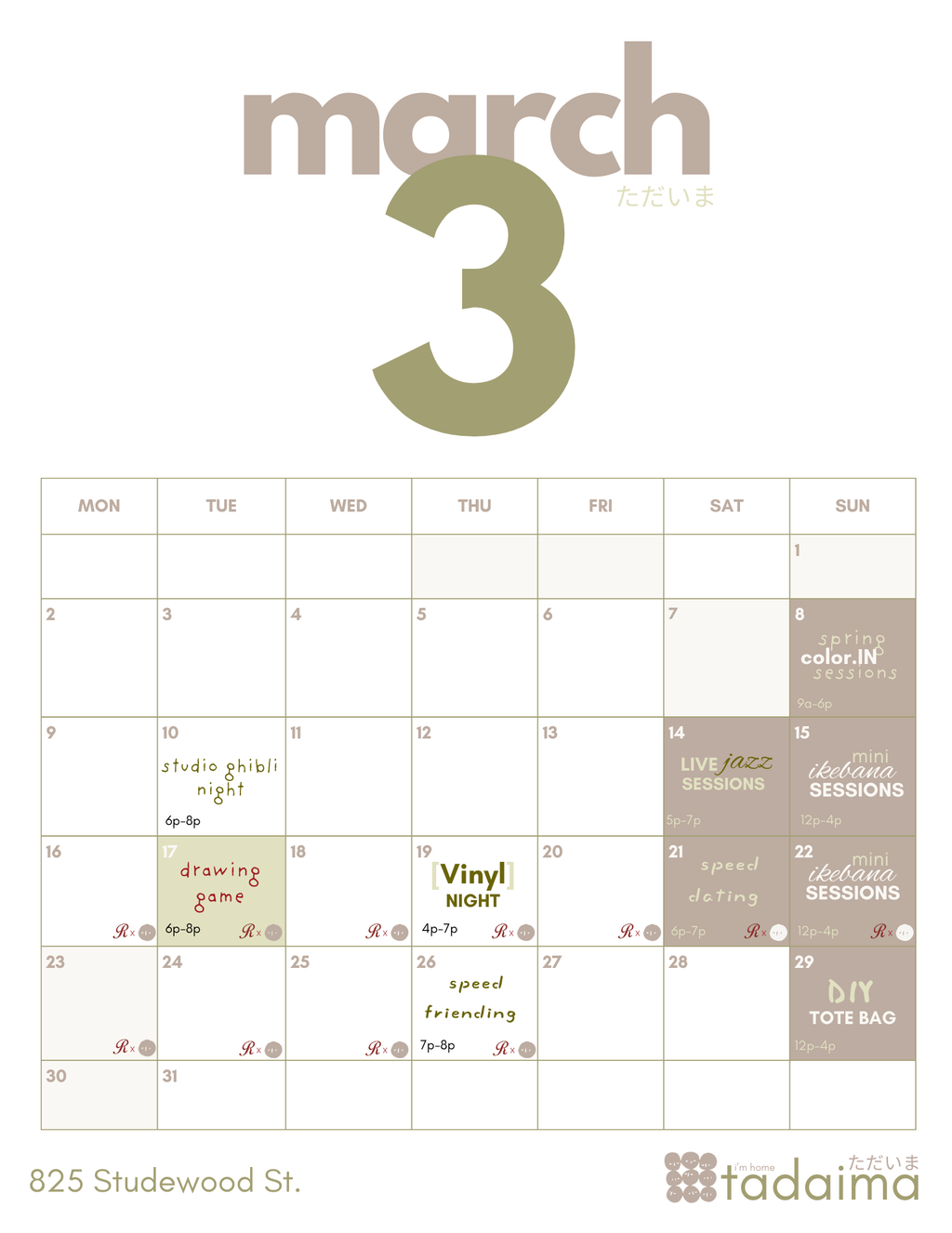 DIY tote bag sessions