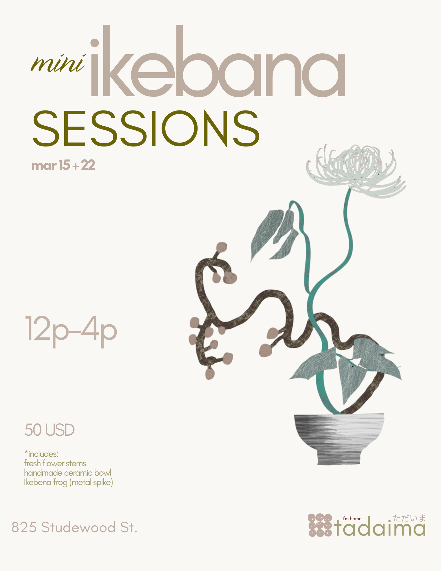 Mini ikebana sessions