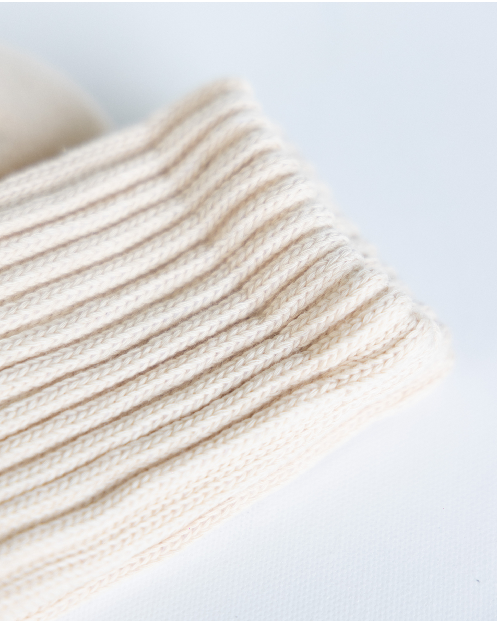 ribbed crew socks