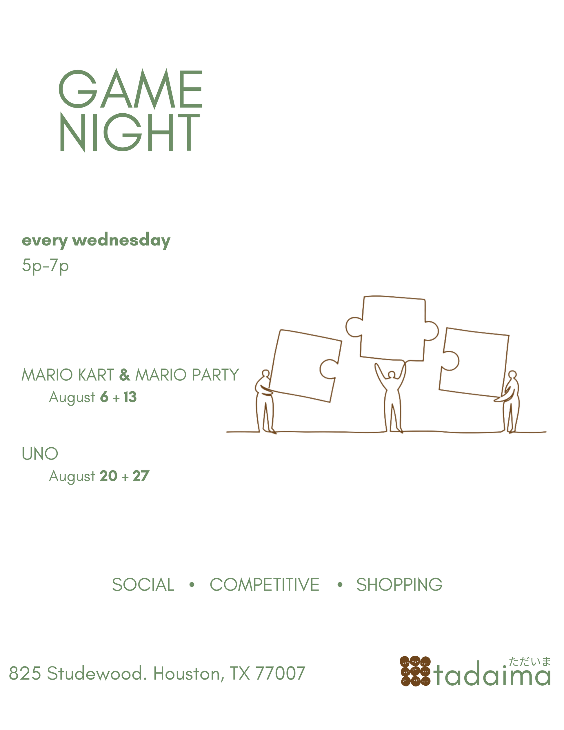 Game Night Sessions