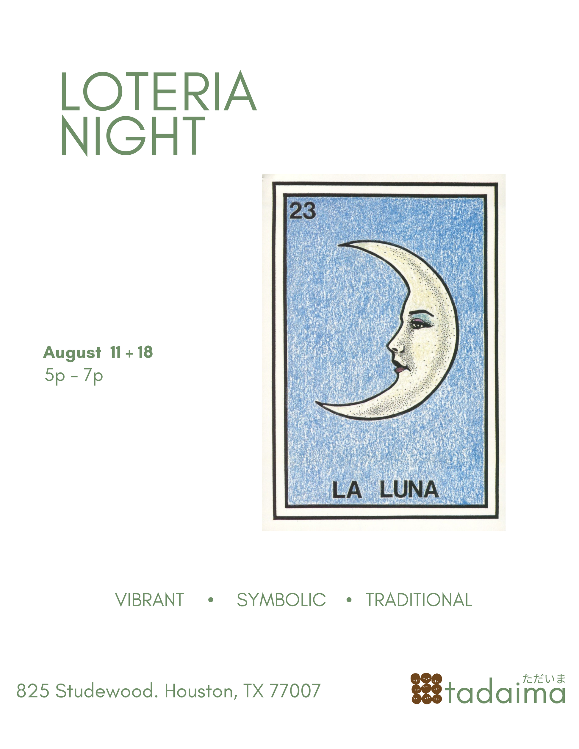 Loteria Night Sessions