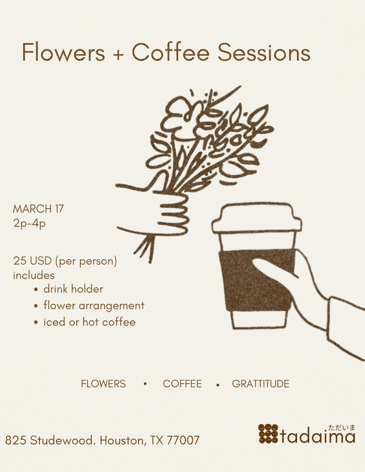 Flowers + Coffee Day