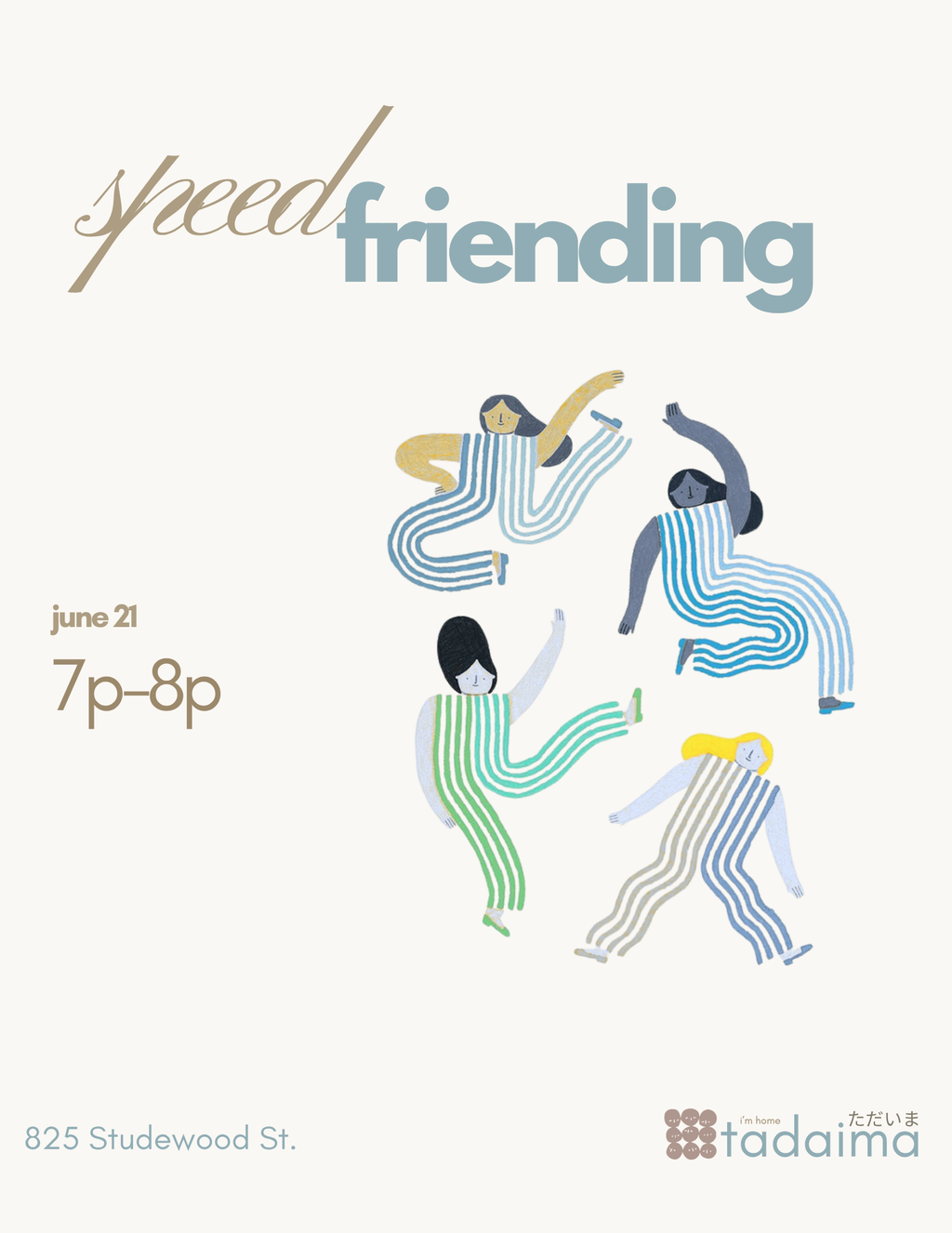 Tadaima Speed Friending