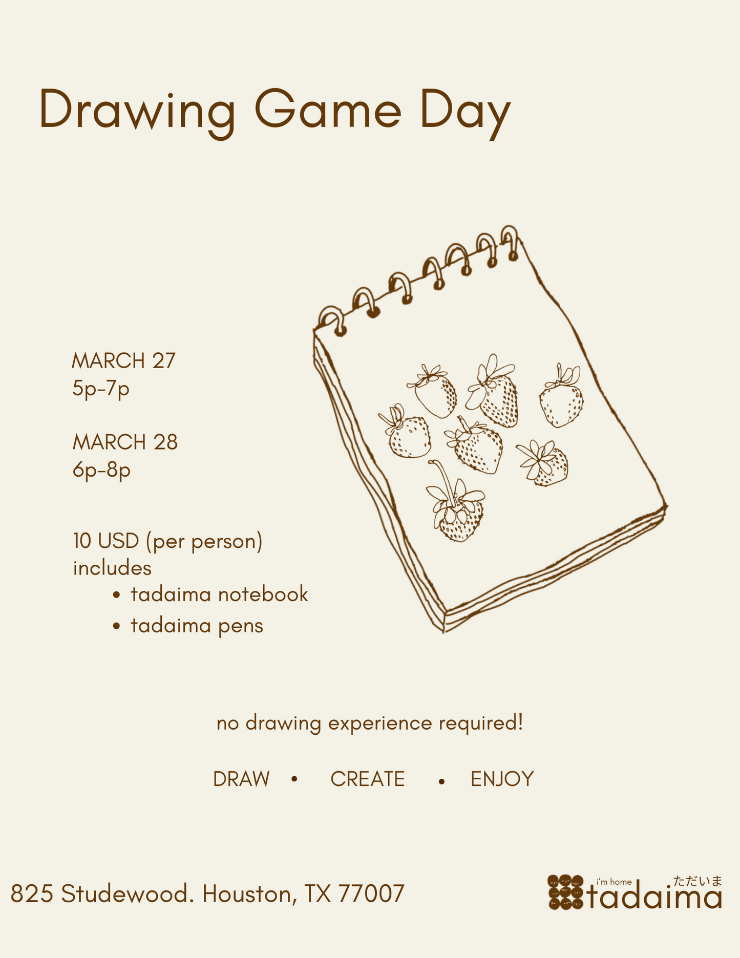 Drawing Game Day