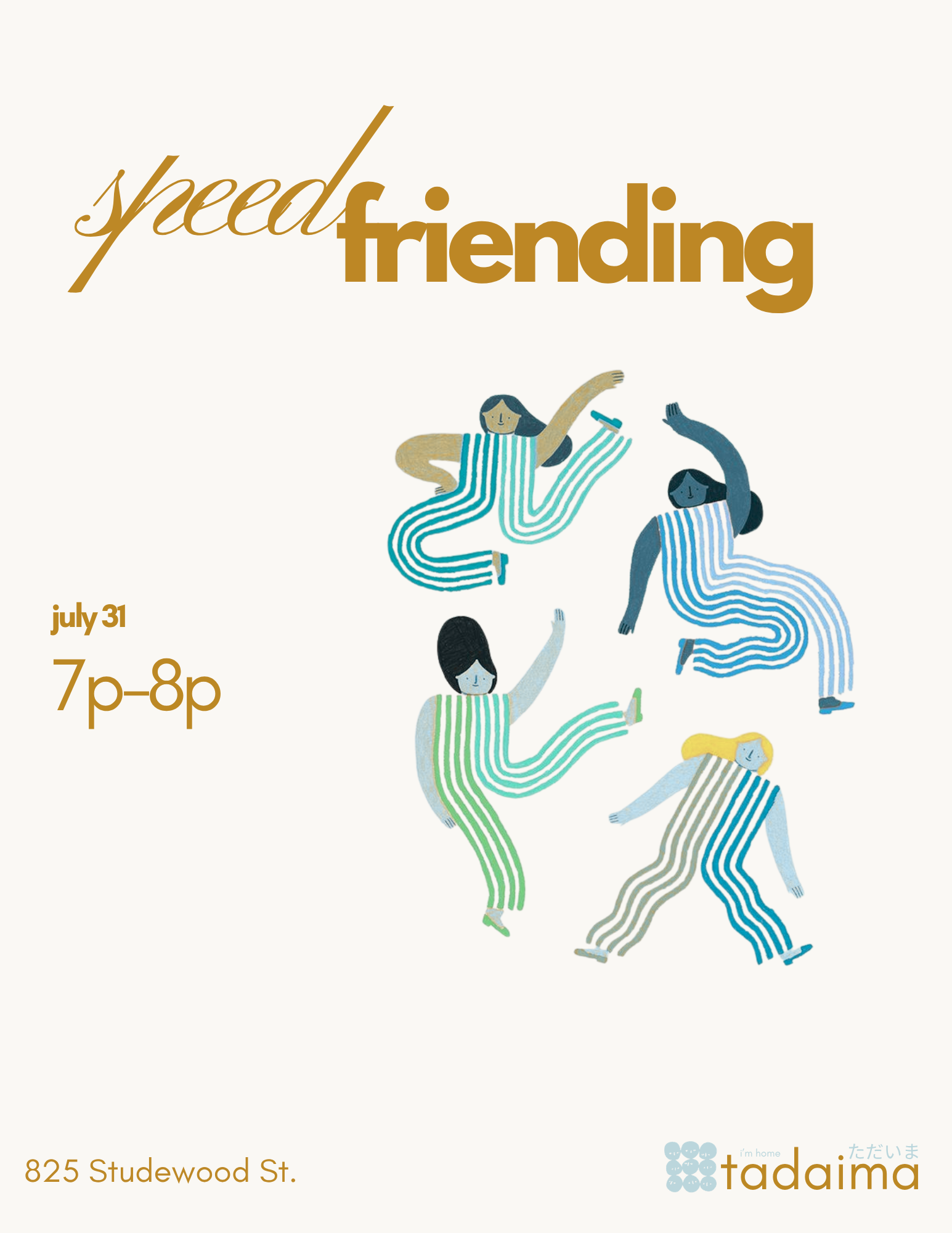 Tadaima Speed Friending