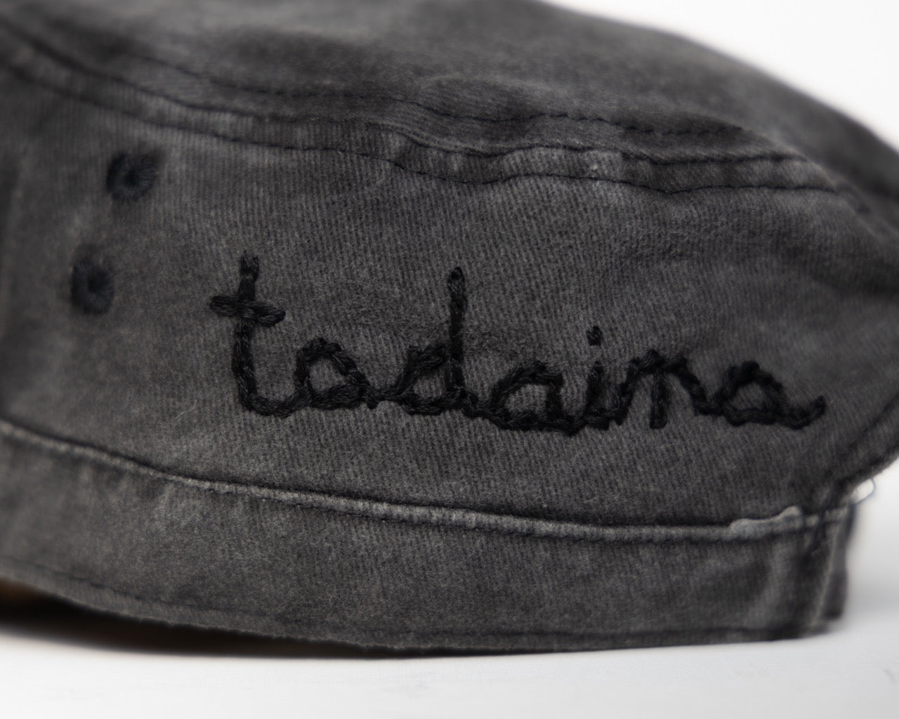embroidered cadet hat