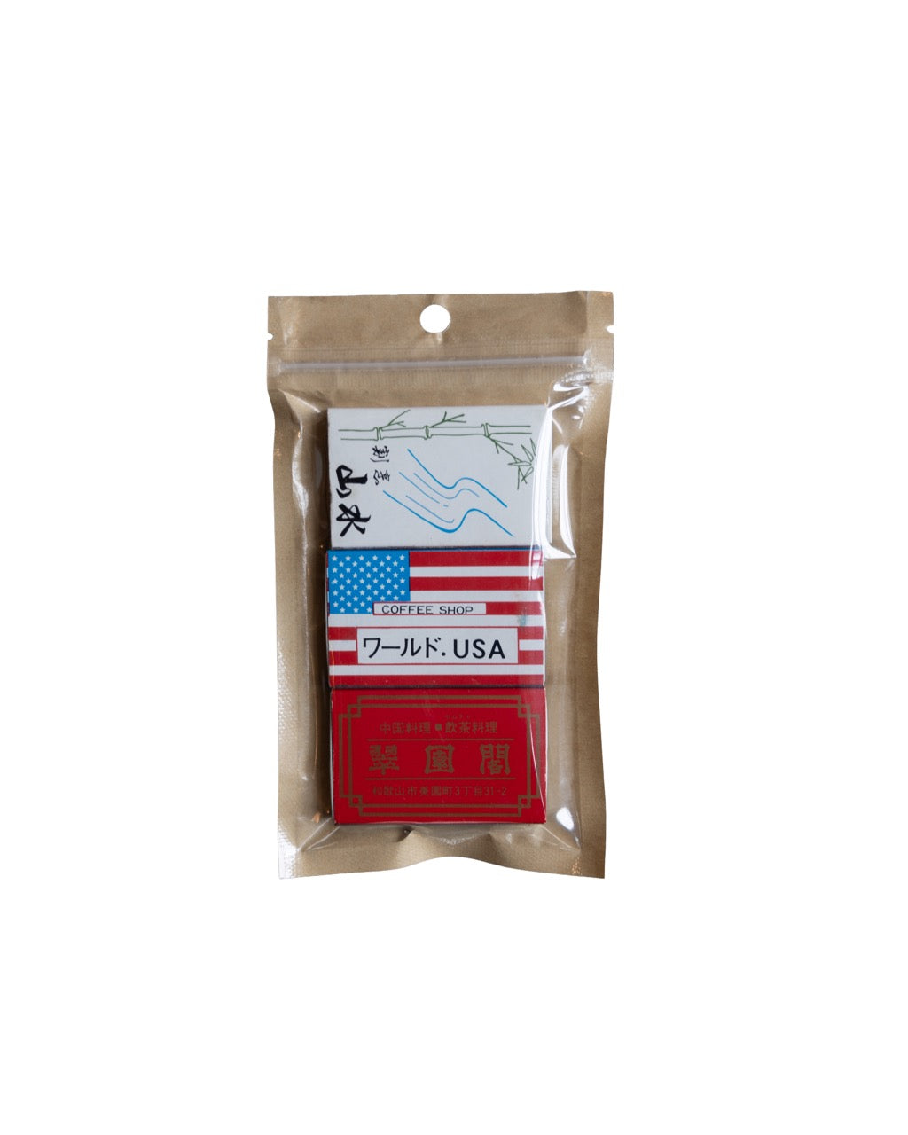Japanese Vintage Matches Pack ( National Colors )