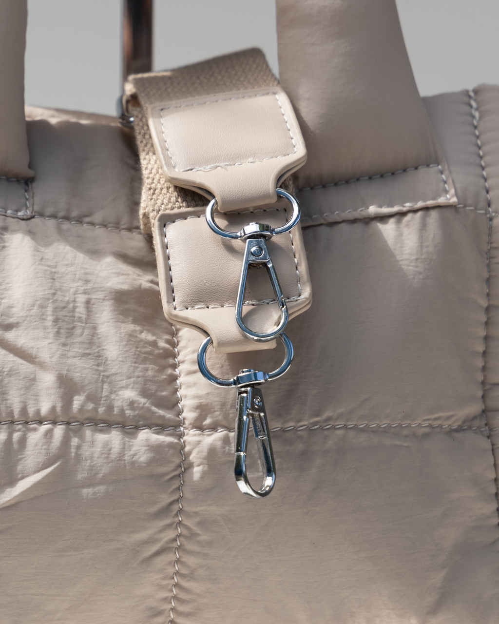 mini puffer bag
